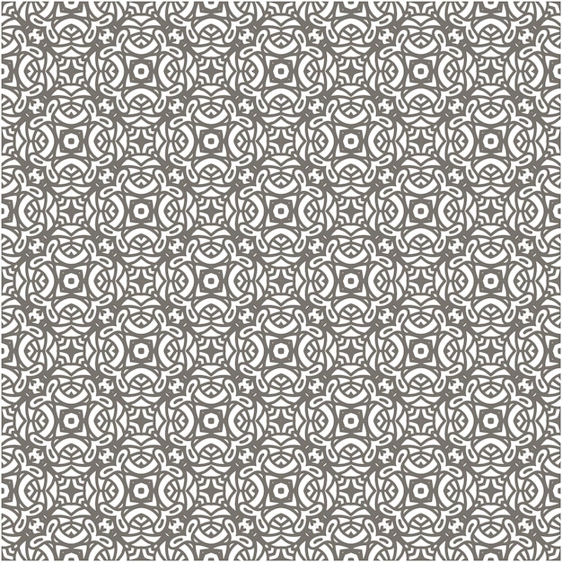 Print of abstract pattern with geometric style