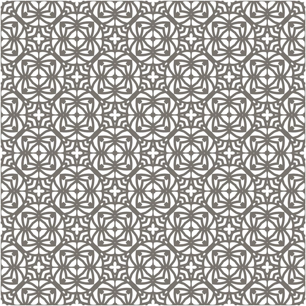 Print of abstract pattern with geometric style