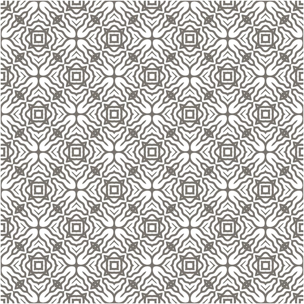 Print of abstract style ethnic seamless pattern