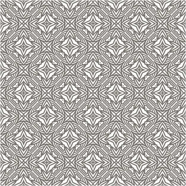 Print of beautiful seamless pattern with minimalist motif style