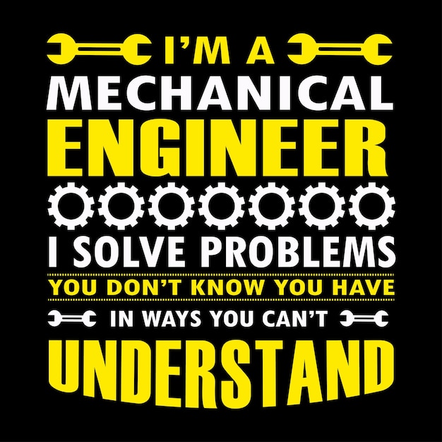 Print Modern Engineering tshirt design template