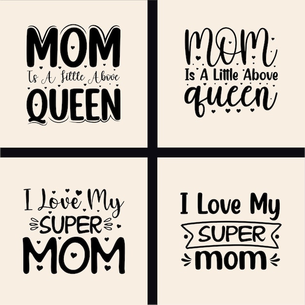 Print MOTHER'S DAY SVG TSHIRT DESIGN BUNDLE