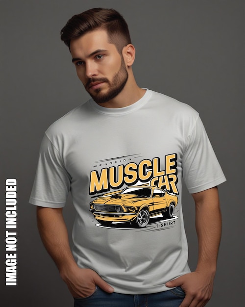 Print MUSLECAT t shirt design