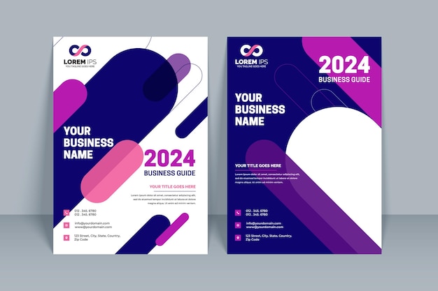 Print Ready - Corporate book cover design template