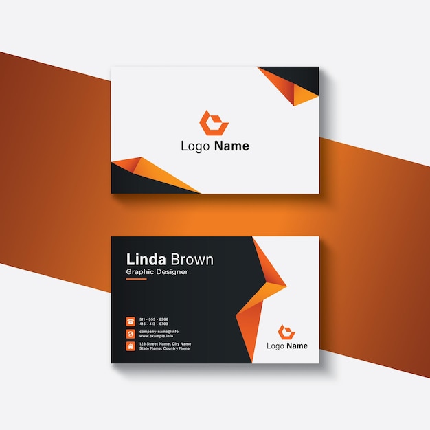 printable creative business card template