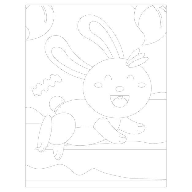 Printable Easter coloring pages for kids