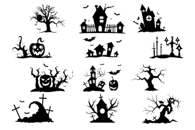 Printable Halloween Vector Icons