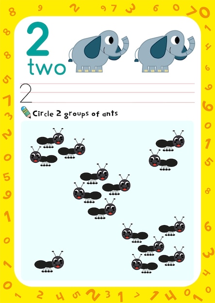 Printable number tracing worksheets for kids. Number tracking worksheet. number writing worksheet