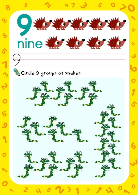 Printable number tracing worksheets for kids. Number tracking worksheet. number writing worksheet