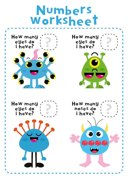 Printable numbers worksheets for kids. Number tracking worksheet. number writing worksheet