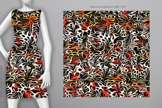 Printable vector cover pattern Dress Tshirt Phone Notebook Paper Textile and wallpaper texture