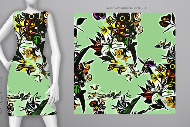 Printable vector cover pattern Dress Tshirt Phone Notebook Paper Textile and wallpaper texture