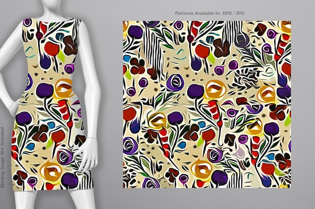 Printable vector cover pattern Dress Tshirt Phone Notebook Paper Textile and wallpaper texture