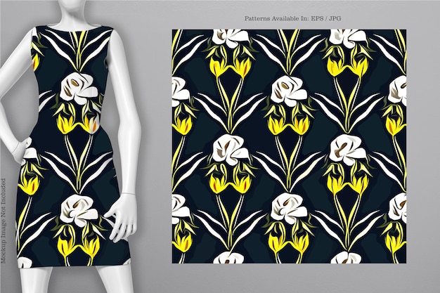 Vector printable vector cover pattern dress tshirt phone notebook paper textile and wallpaper texture