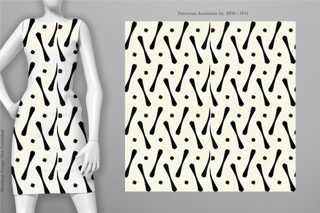 Printable vector cover pattern Dress Tshirt Phone Notebook Paper Textile and wallpaper texture