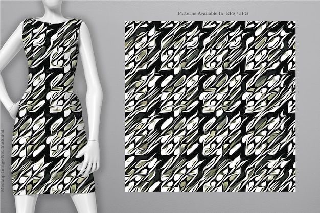 Printable vector cover pattern Dress Tshirt Phone Notebook Paper Textile and wallpaper texture