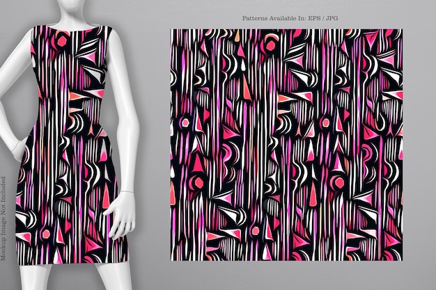 Printable vector cover pattern Dress Tshirt Phone Notebook Paper Textile and wallpaper texture