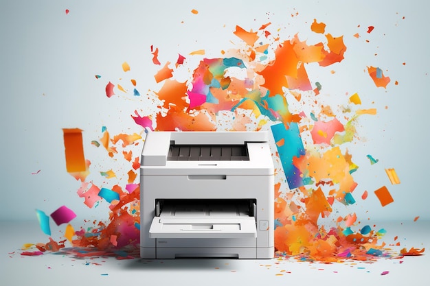 a printer that has the word quot printer quot on it