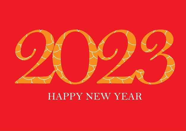 PrintGradient new year 2023 horizontal banner template 23