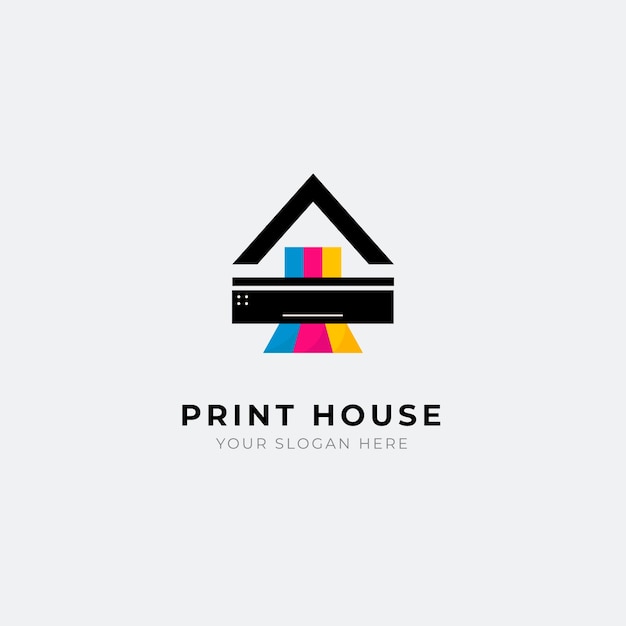 Printing house logo design