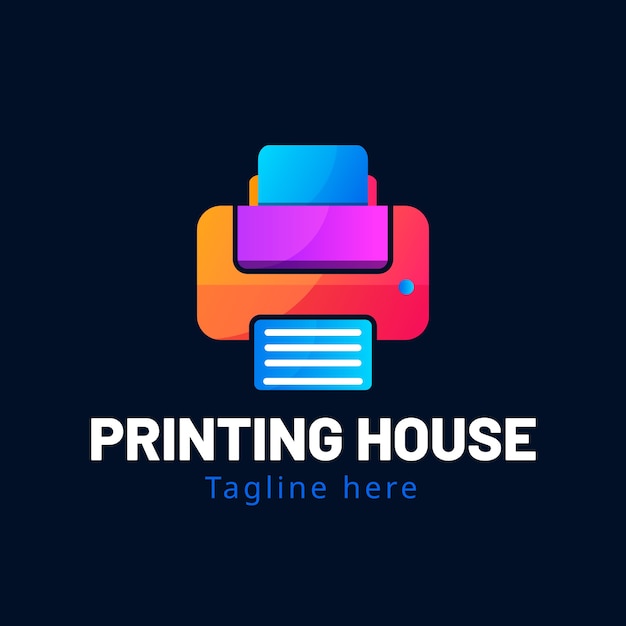 Printing house logo design