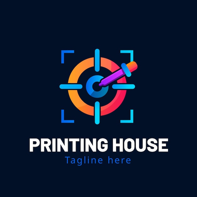 Printing house logo design