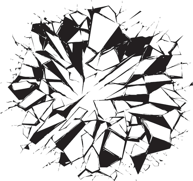 Prism Prismatica Shattered Glass Vector Abstraction