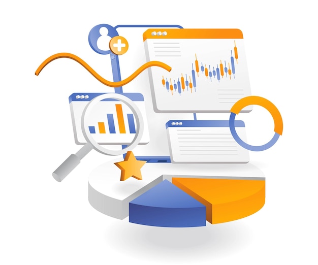 Process chart of investment trading business strategy