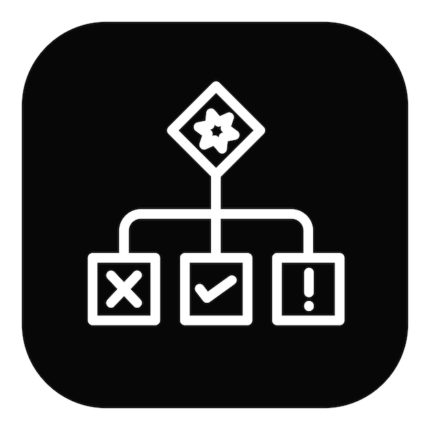 Process Mapping Vector Illustration