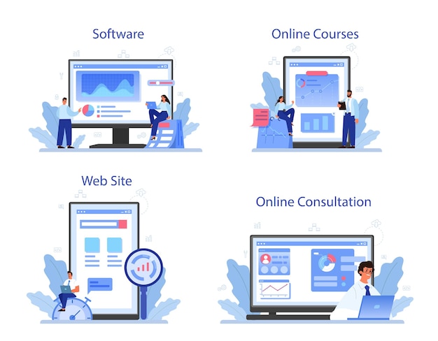 Process optimization online service or platform set