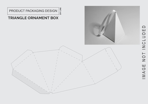 Product Packaging Design Triangle Ornament