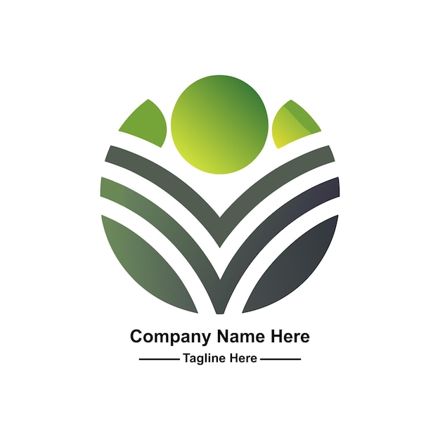 Vector a professional agriculture logo here