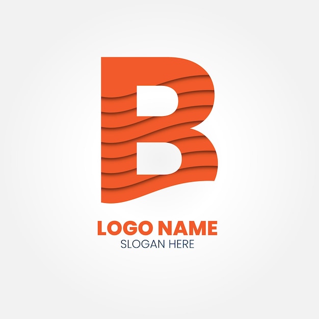 Vector professional b logotype template