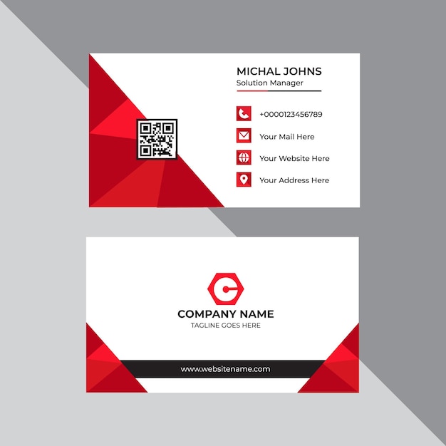 Professional business card design