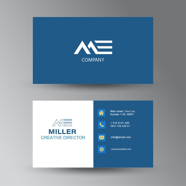 professional business card template design company business card corporate business card