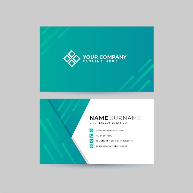 Professional Business Card Template