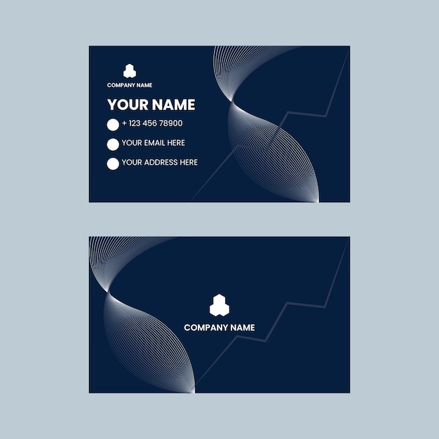 professional business card template