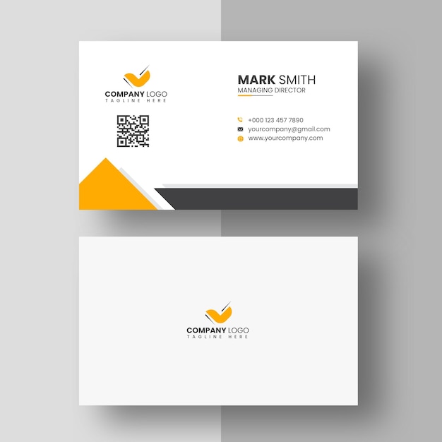 Professional business card template