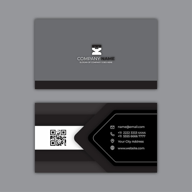 Professional business card template