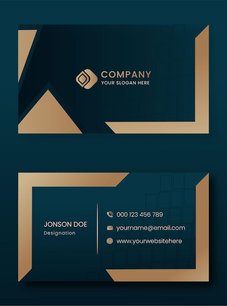 professional business card