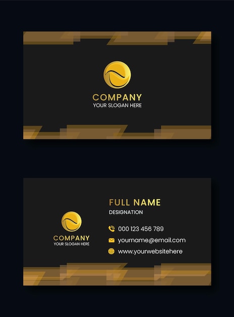 professional business card