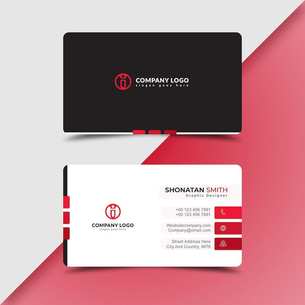 professional business card