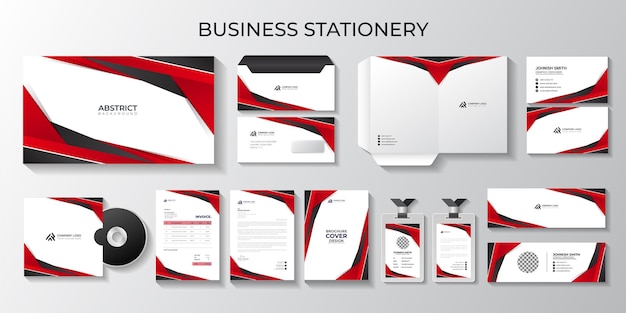 Professional business full stationery and letterhead, identity, branding, id card, envelopes design