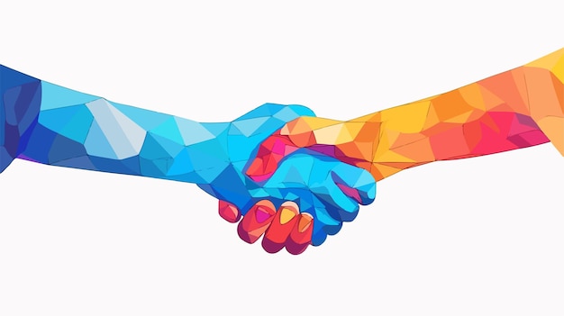 Professional Business Handshake Partnership Symbol