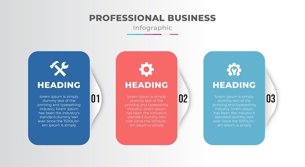 Professional Business Infographic Template