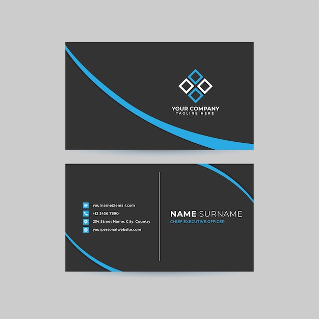 Professional Clean Business Card Template