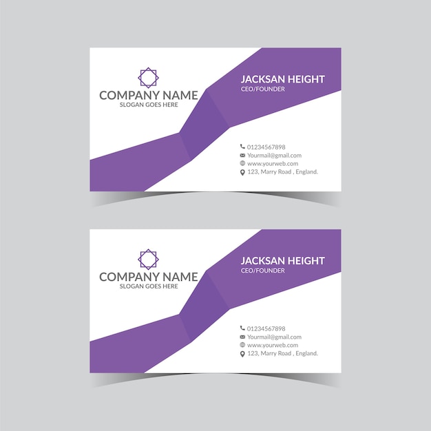 Professional and Corporate Business card design