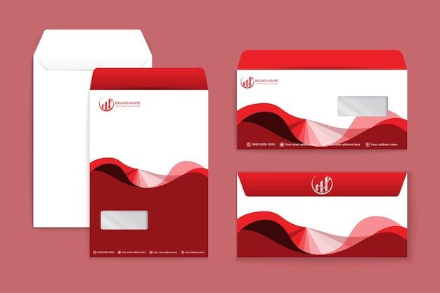 Professional Corporate official paper document c4 and dl envelope design