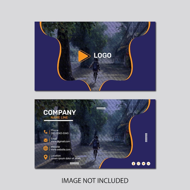 Professional creative business card template design for your business