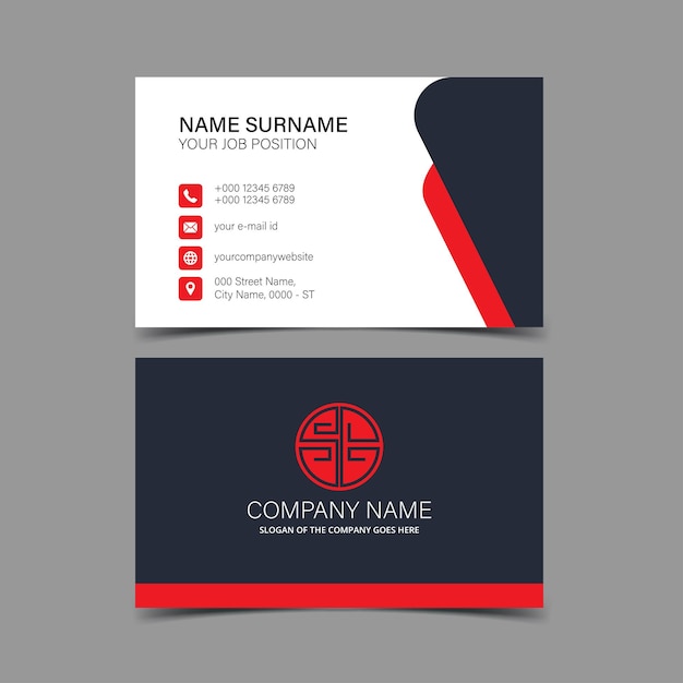 Professional and Creative Business Card Template